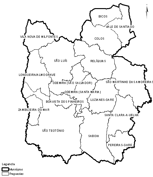 Município De Odemira Freguesias 4613